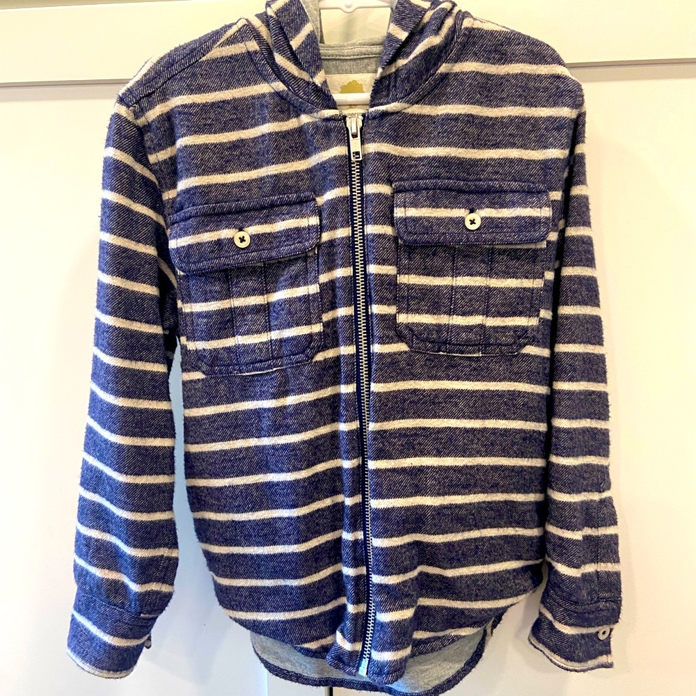 New! Tucker & Tate Lined Flannel Hooded Jacket